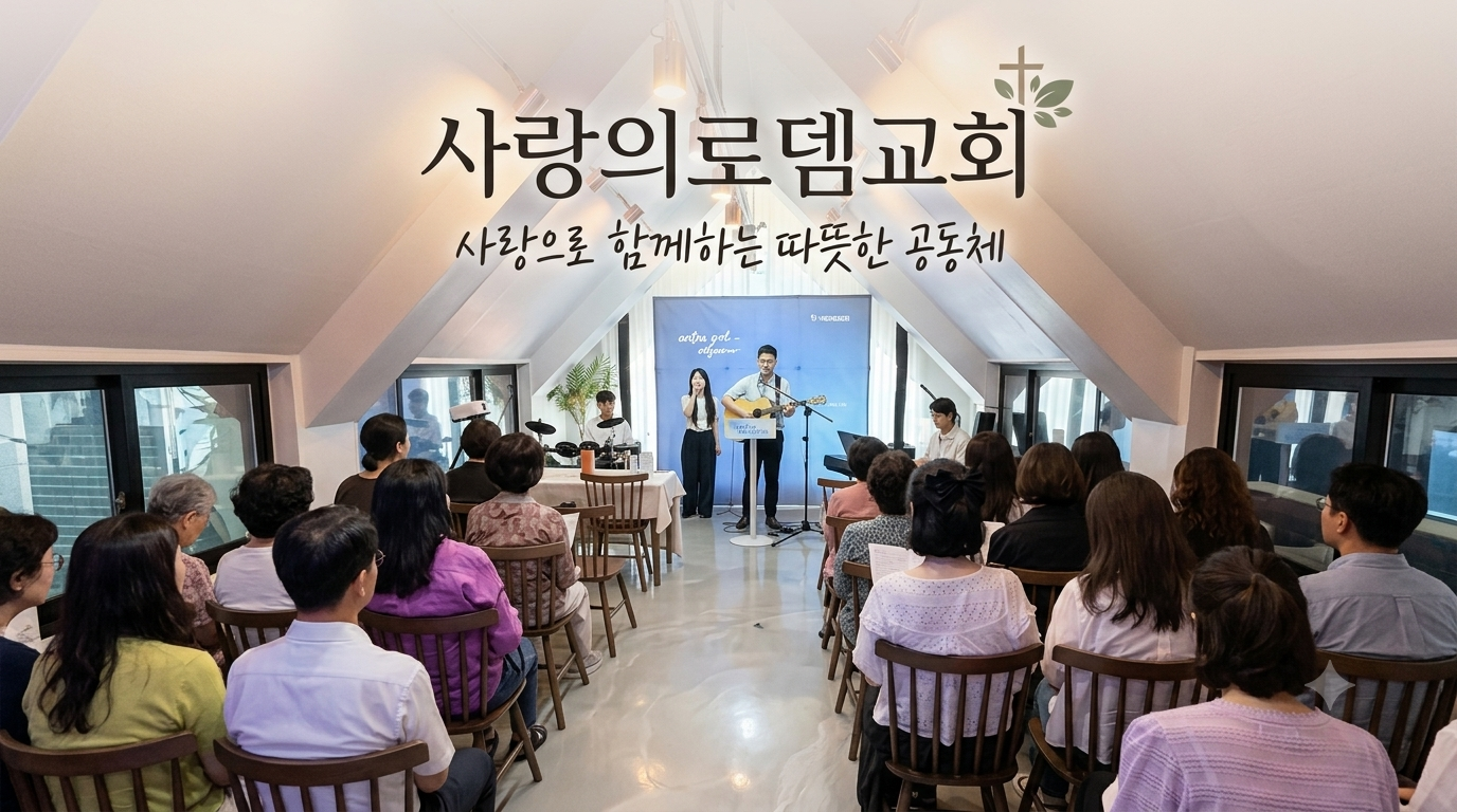 사랑의로뎀교회 주일예배 찬양